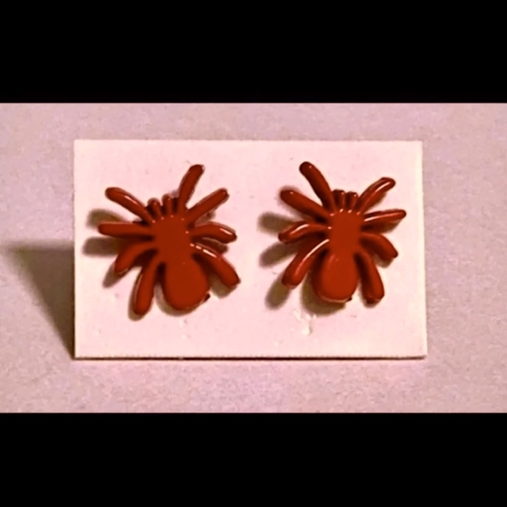 Spider Stud Earrings